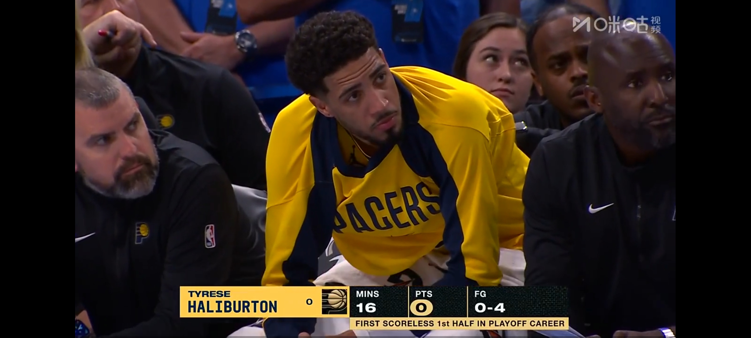 雷霆连续得分压制雄鹿，乔治个人能力完全展现